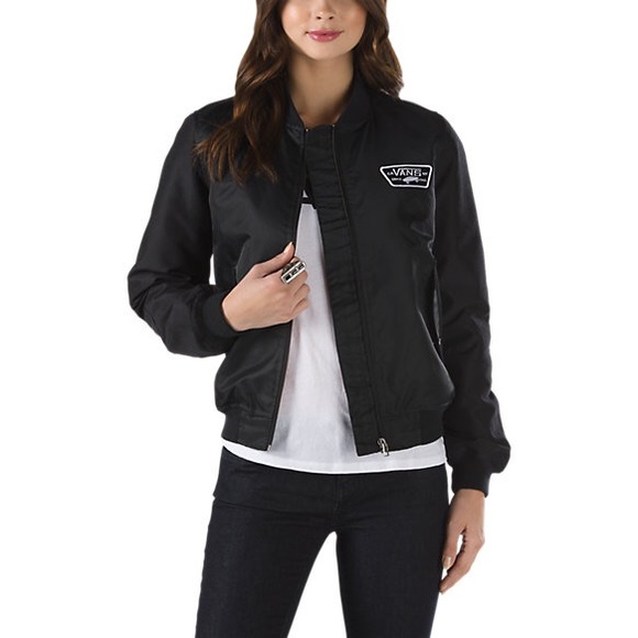 vans womens bomber jacket